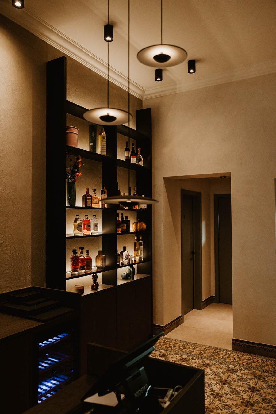 Het interieur van het restaurant A'muze22