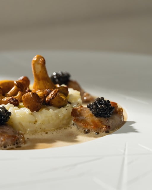 Gerecht van restaurant A'muze22