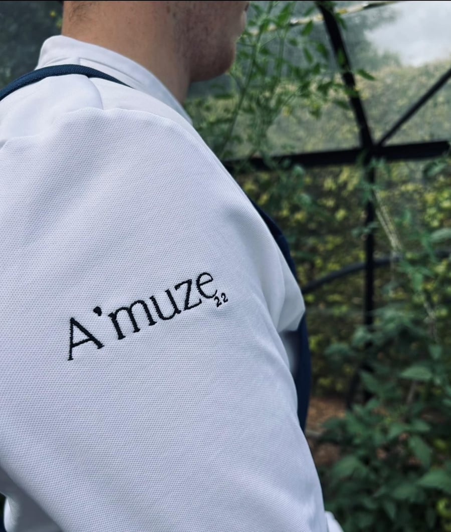 De outfit van de chef van A'muze22
